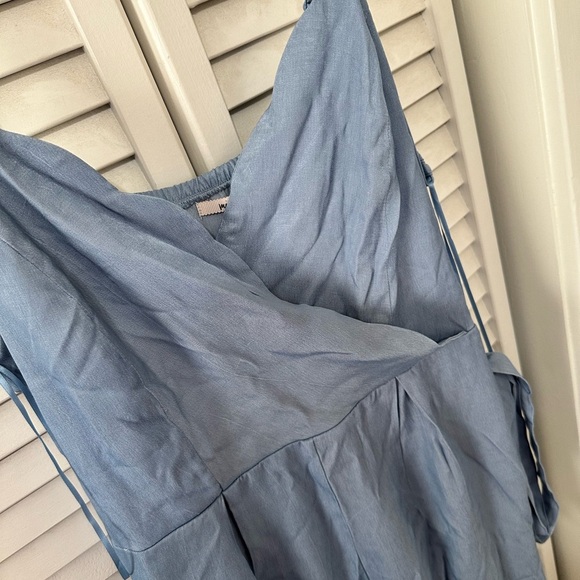 NWT Mi Ami Light Blue Romper Size L - Picture 4 of 9